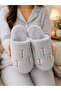 Butterfly Figured, Warm, Plush, Women's House Slippers - 2