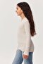 Girl's Corded Fabric Long Sleeve Blouse - 4