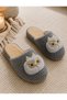 Women'S, Owl Figured, Plush, Comfortable, Home Wear, Plush House Slippers - 3