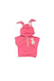 Girl's Fuchsia Rabbit Accessory Hooded Pocket Set of 2 - 2