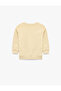 Printed Cotton Crew Neck Long Sleeve Sweatshirt - 2