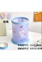 Kawaii Purple Ice Rabbit Desktop Pen Holder Organizer with Rabbit Pattern – Large Capacity Cute Stationery Organizer - 3