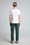 100% Cotton Oversize Printed Dark Green Boys' Sweatpants H5731A8/Gn536 - 4