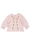 Baby Girl Powder Fisto Red Rose Embroidered Collar 5 Piece Hospital Discharge Set - 2
