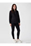 Ozmarka New Season Black High Collar Soft Touch Women's Sweatshirt - 2