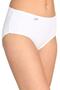 Tutku-6 Pieces Women's High Waist Bato Thin Rubber Panties White - 2