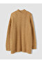 Half Turtleneck Patterned Women's Knitwear Tunic - 5