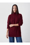 Half Turtleneck Patterned Women's Knitwear Tunic