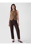 Ozmarka New Season Khaki Crew Neck Women's Classic Vest - 2