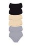 Tutku-7 Pieces Tutku Women's High Waist Bato Thick Rubber Panties S11