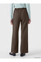 Elastic Waist Loose Fit Women's Trousers - 4