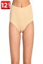Tutku-Women's Beige 12-Pack 100% Cotton Panties