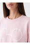 Lc waikiki mickey mouse printed oversize women's sweatshirt - 3