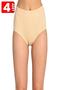 Tutku-4 Pack 100% Cotton 100% Cotton Bato Panties Skin Color