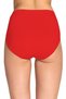 Tutku-3 Pieces Women's High Waist Bato Thick Rubber Panties Red - 2