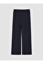 Özmarka New Season Navy Blue Soft Touch Women's Sweatpants - 7