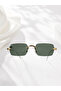 Ares Men's Square Rectangular 56-19-141 Eşref Single Sunglasses, Uv400 Protection, Retro Vintage Design, Stylish Premium Eyewear - 6