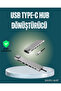 SPT-GLD USB‑C متعدد الوصلات - 5 جيجابت في الثانية، 100‑240 فولت، تصميم متين (221511) بتصميم مطلي بالألمنيوم - 5