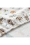 Single Teddy Bear Patterned Elastic Sheet Set |   100 X 200 |   +1 Pillowcase - 3