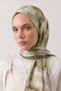 Women's Stylish French Silk Shawl 75X185 cm - 5