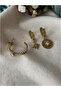 Stainless Steel 3-Piece Earring Set - 4