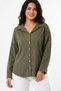Women's Long Sleeve Gabardine Shirt