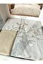 Cotton Pattern - Elastic Sheet - Double Duvet Cover Set - 2
