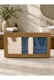 Krinkıl 8 Piece Family Bathrobe Set |   Elegant Design, Soft Touch |   Dowry Box & Daily Use - 2
