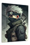 Kakashi Hatake Anime Metal Wall Art