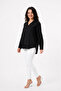 Women's Long Sleeve Gabardine Shirt - 4