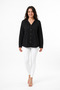Women's Long Sleeve Gabardine Shirt - 2