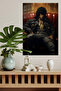 Afro Samurai Anime Metal Wall Art - 4