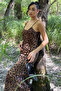 Coffee Women's Adjustable Strap Dress - 2