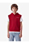 Three Thread Printed Oversize Hooded Sleeveless Sweatshirt - 2