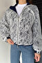Navy Blue Gülseli Double-Sided Wearable Lace Detailed Style Coat - 5