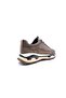 Genuine Leather Super Flexible and Soft Sole Mink Brown Men's Comfort Sneaker Shoes - 3