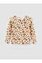 Leopard Patterned Girls' Set - 2