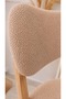 Apple Patterned Jacquard Chair Cover |   Set of 2 |   Lycra and Elastic |   Modern Bohemian Design - 2