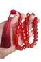 Original Crimped Amber Prayer Beads 11*13 mm Suitable for Daily Use - 8