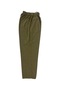 Men's 100% Cotton Plus Size Relaxed Fit Anti-Sweat Khaki Color Pocketed Elastic Waist Trousers - 2
