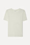 Women's Ecru Crew Neck T-Shirt