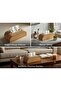 Wicker Look Decorative Wooden Napkin Holder Modern Home and Office Organizer - 3