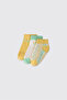 Baby Girl 3-Piece Booties Socks - 2