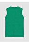 Green Printed Boys' 2-Piece Undershirt - 3