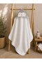 100% Cotton Cute Penguin Embroidered Swaddle Baby Bath Towel - 4