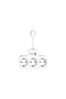S-Link Prz07 White 3 Socket 15mm 1 USB 2 Type-C Pd20W 1050 Joule Full Copper Cable Surge Protected Socket Put87