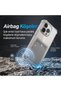 Case Compatible with Honor Magic 8 Pro, Airbag Crystal Silicone Cover with Card Holder Compartment, Transparent - 5