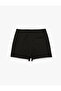 Slim Fit Pocket Detailed Mini Shorts Skirt - 6