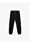 Elastic Waist Pocketed School Jogger Sweatpants - 2