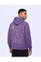 Authentic Onial Tour Men's Purple Violet Oversize Hoodie - 4